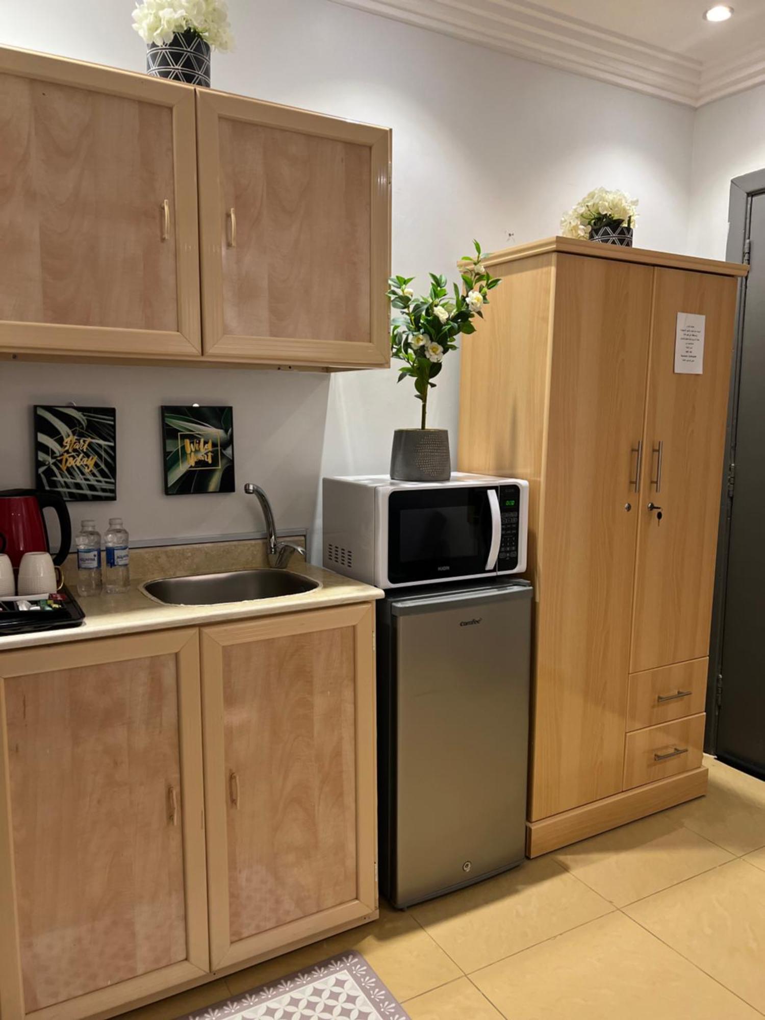 Apartment استديو قريب من البوليفارد و أهم المطاعم والفعاليات قفل ذكي